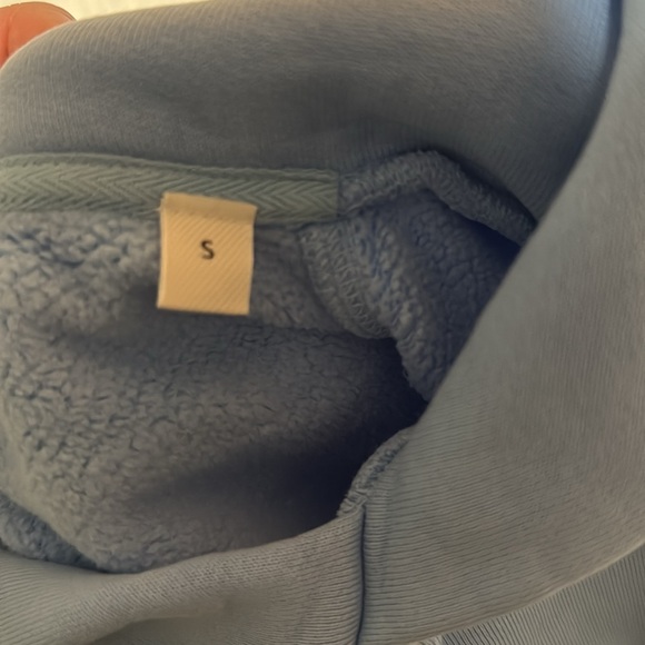 MADHAPPY Powder Blue Script Hoodie - Picture 10 of 10